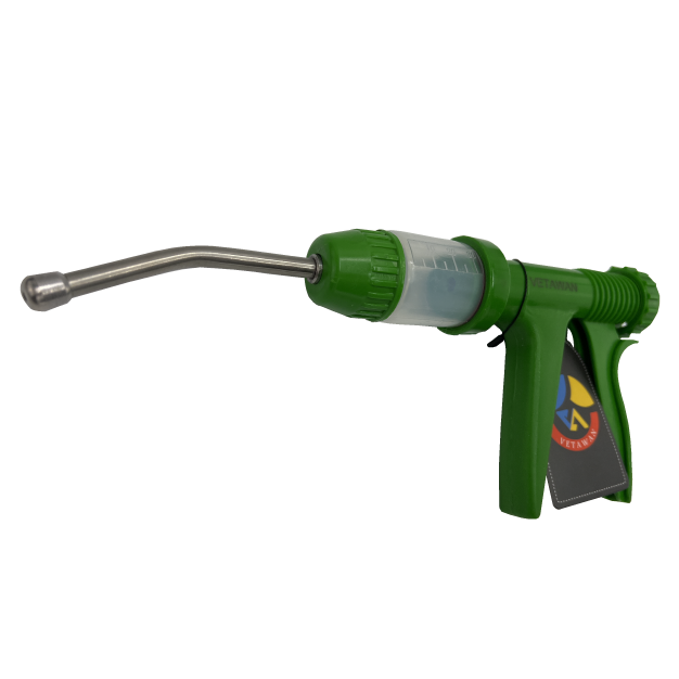 Drencher for sheep, cows, horses, automatic filling, 30-70ml_