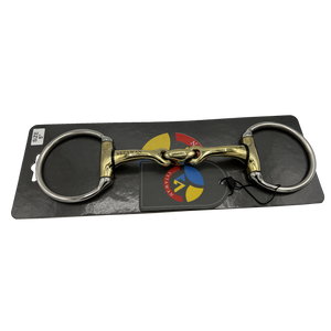 Olivehead snaffle Curved Bit with Lozenge_2