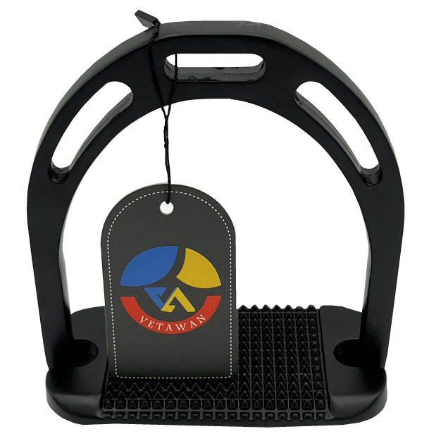 Aluminum Ultra Lightweight Stirrup black_1