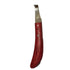 Hoof knife for horses, thick blade, single-sided right