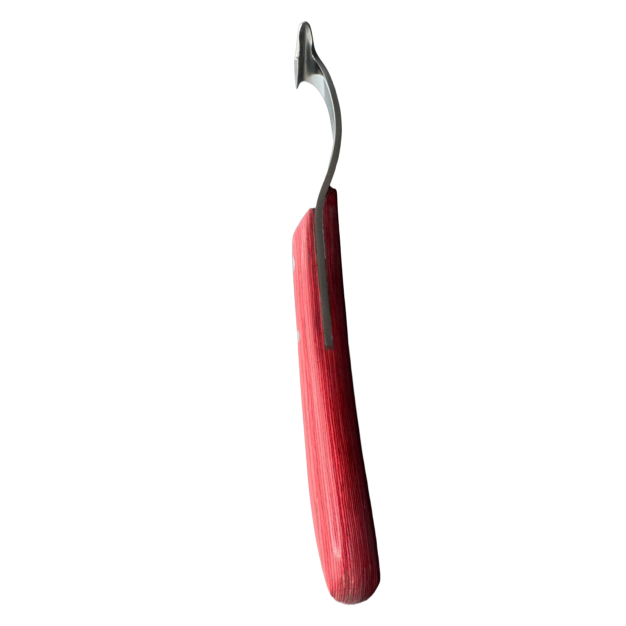 Hoof knife for horses with scratching hook