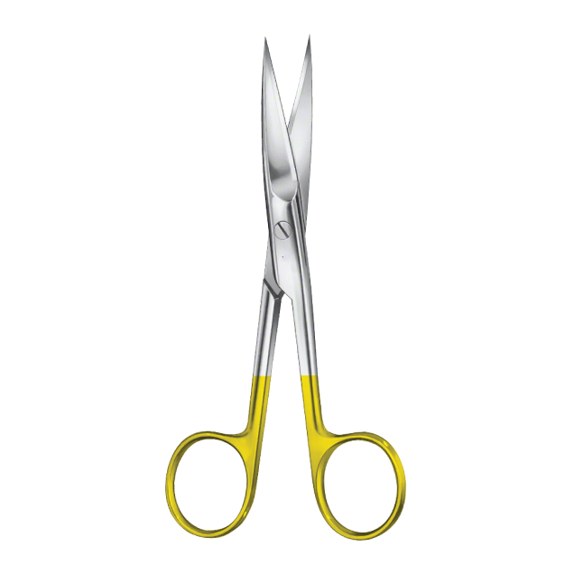 Surgical Scissors, Straight, Sharp-Sharp, TC, 14.5cm (5.70")