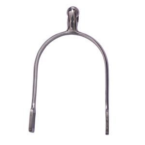 Spur for horse rider boots in Roller Model, stainless steel_1