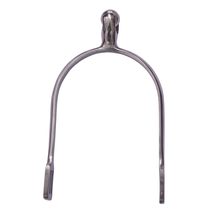 Spur for horse rider boots in Roller Model, stainless steel_1