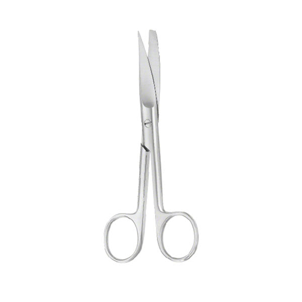 Surgical Scissors, Curved, Sharp-Blunt, 14.5cm (5.70")