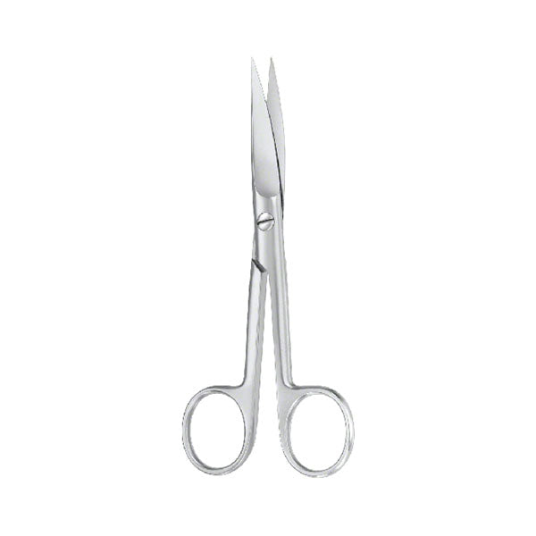 Surgical Scissors, Curved, Sharp-Sharp, 14.5cm (5.70")