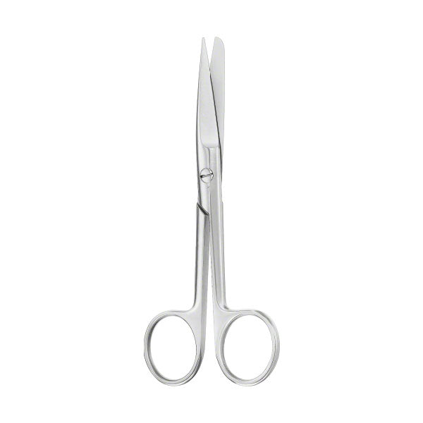 Surgical Scissors, Straight, Sharp-Blunt, 16.5cm (6.50")